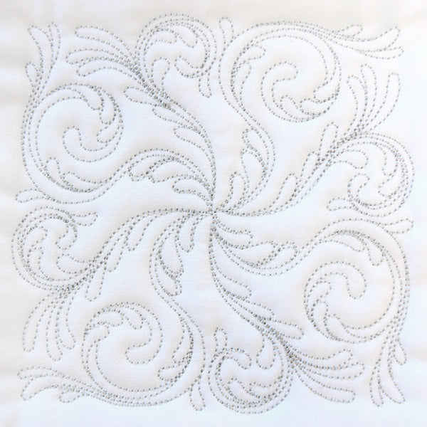 Nordic Swirls Quilting Square