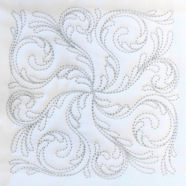 Nordic Swirls Quilting Square