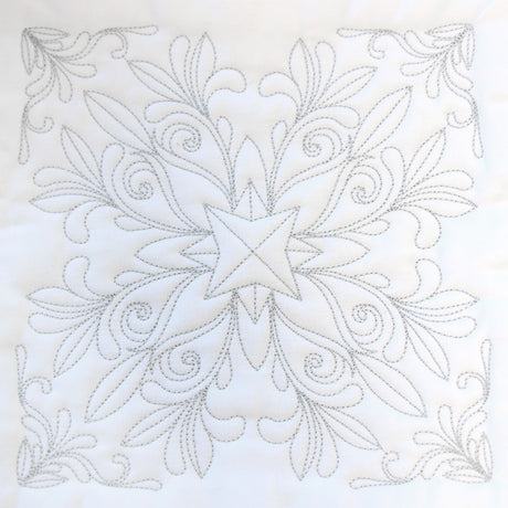 Nordic Star Quilting Square