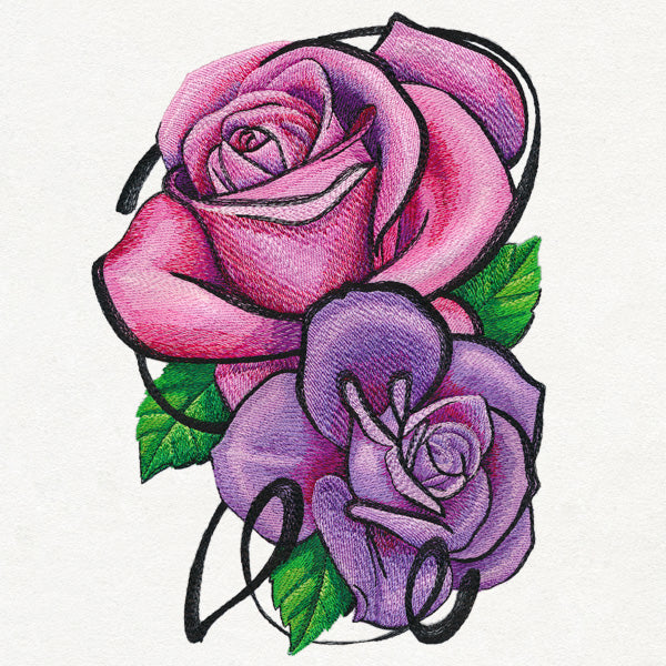 Graffiti Glam Roses
