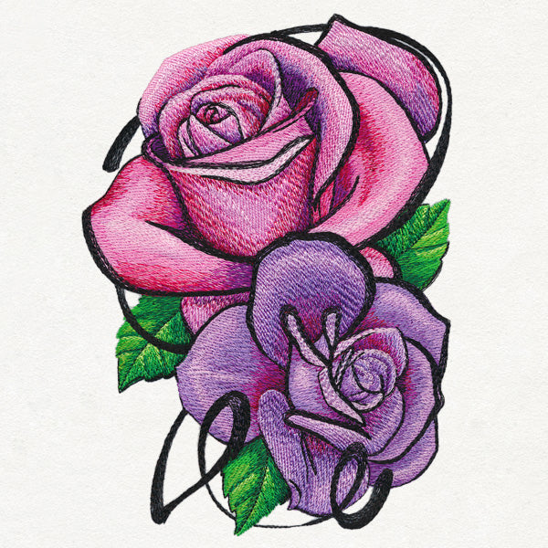 Graffiti Glam Roses