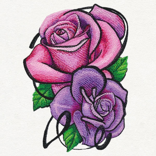 Graffiti Glam Roses