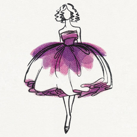 Watercolor Fashionista