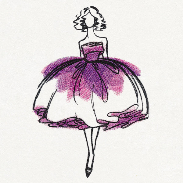 Watercolor Fashionista