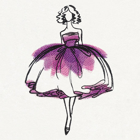 Watercolor Fashionista