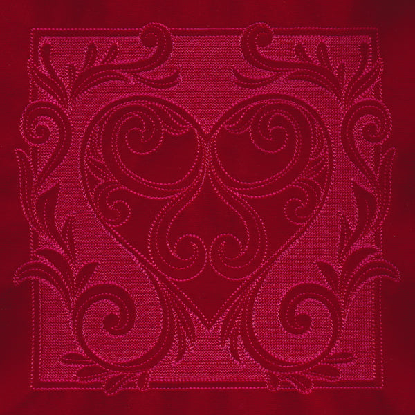 Baroque Heart (Embossed)