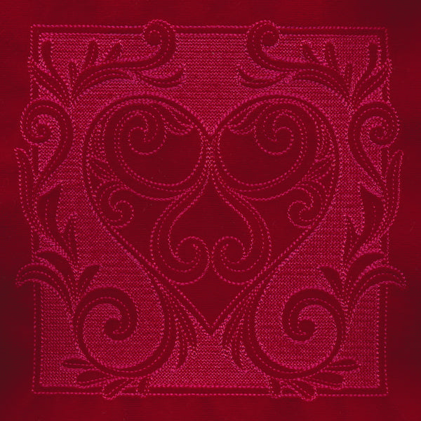 Baroque Heart (Embossed)