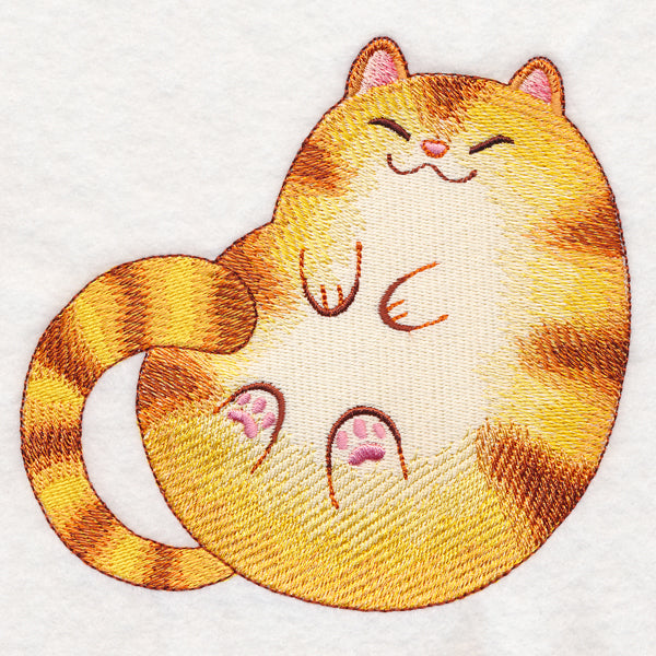 Contented Kitty - Orange Tabby