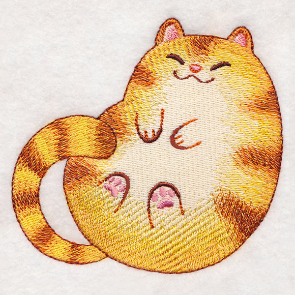 Contented Kitty - Orange Tabby