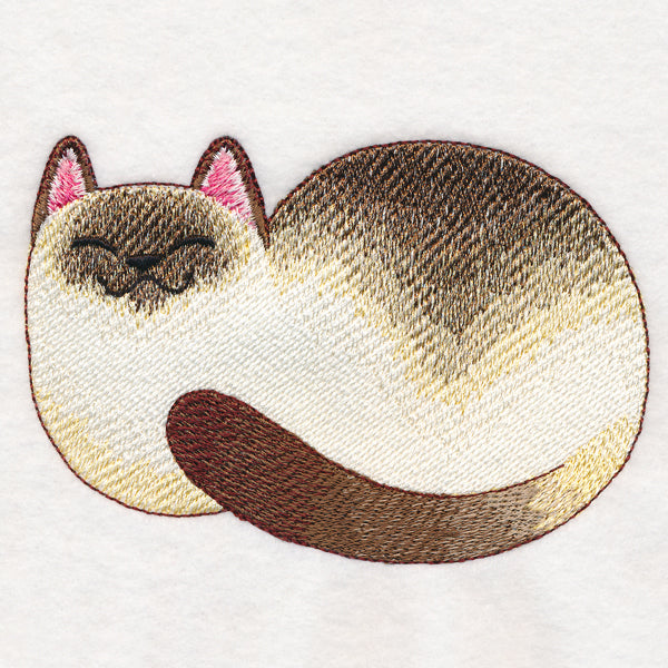 Contented Kitty - Siamese