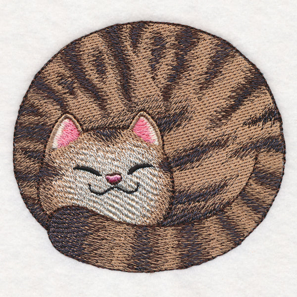 Contented Kitty - Brown Tabby