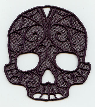 Gothic Lace Skull