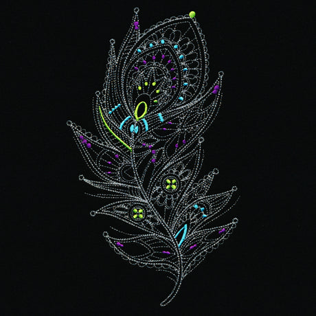 Delicate Boho Feather