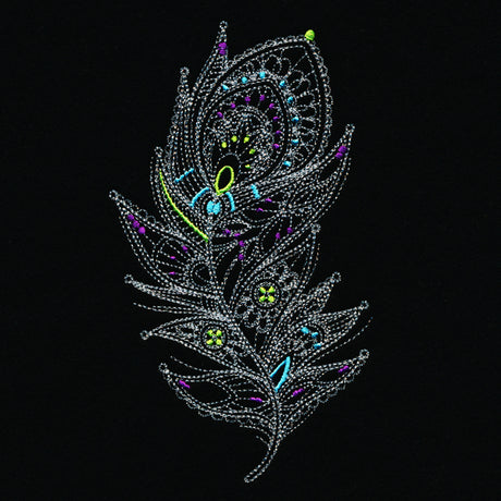 Delicate Boho Feather