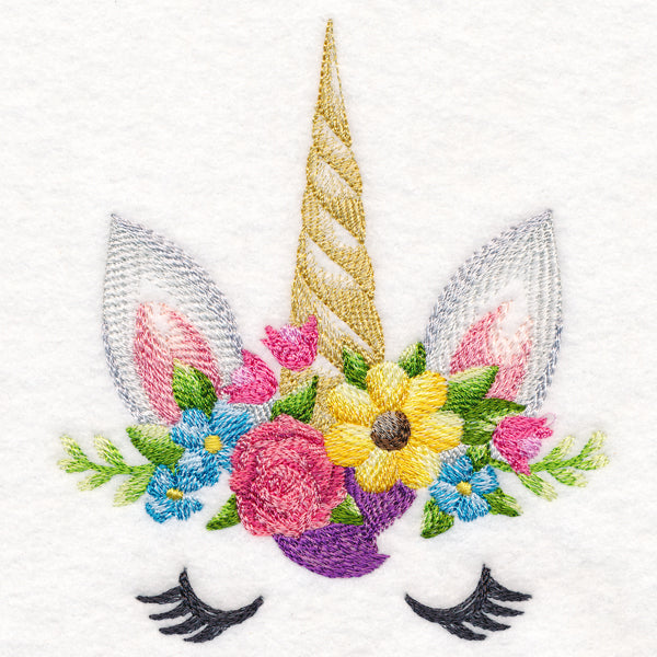 Enchanting Unicorn Face