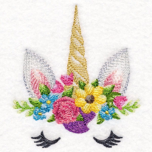 Enchanting Unicorn Face