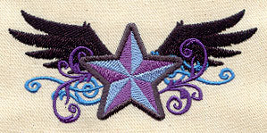 Rock Star with Wings