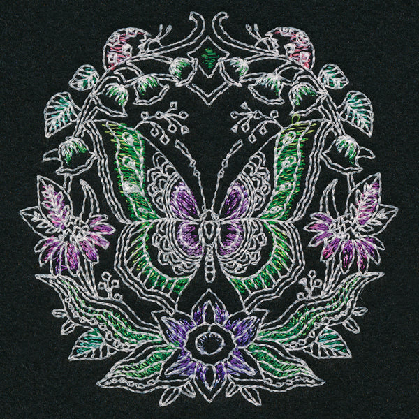 Butterfly Bloom Crest