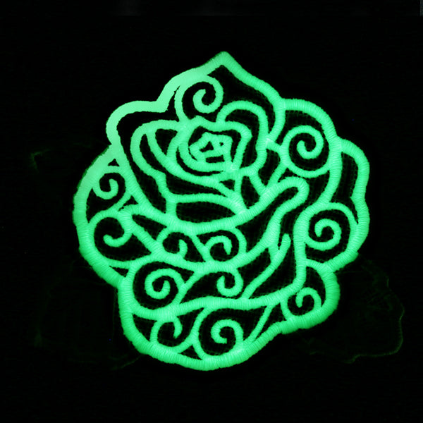 Midnight Glow Rose (Lace)