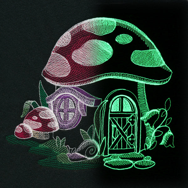 Woodland Glow Toadstool House