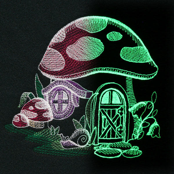 Woodland Glow Toadstool House