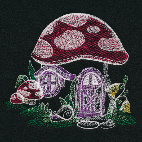 Woodland Glow Toadstool House