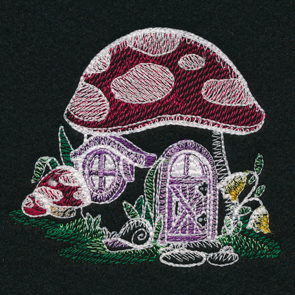Woodland Glow Toadstool House