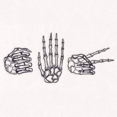 Rock Paper Skeleton