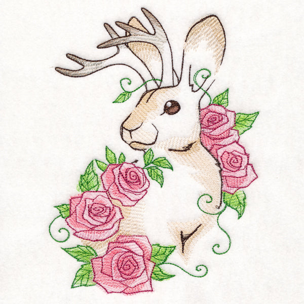 Floral Jackalope