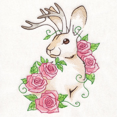 Floral Jackalope