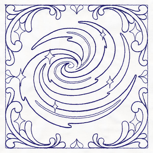 Milky Way Quilting Square
