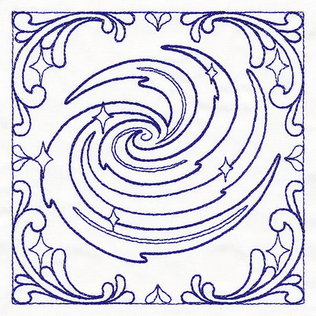 Milky Way Quilting Square