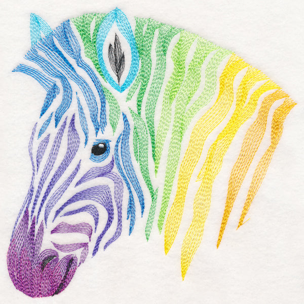Color Theory Zebra