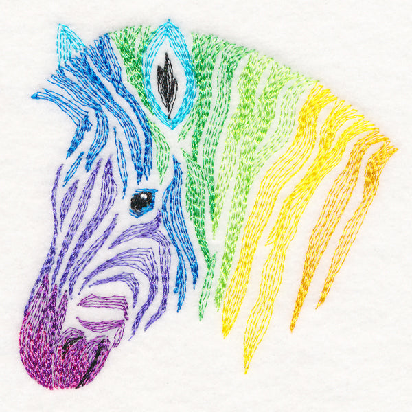Color Theory Zebra
