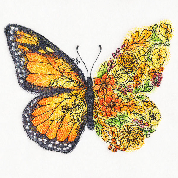 Butterfly in Flowers