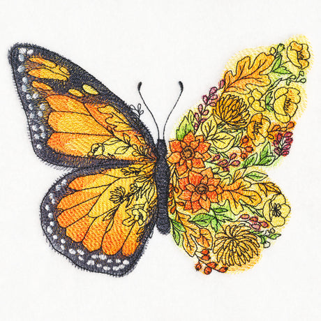 Butterfly in Flowers