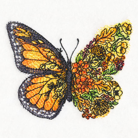 Butterfly in Flowers