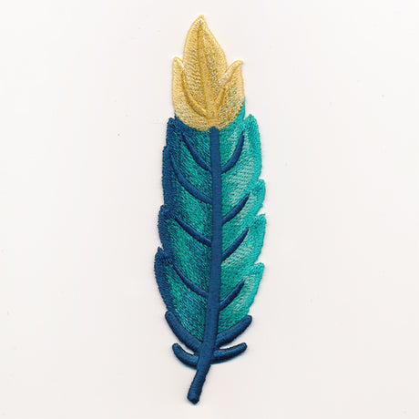 Gold-Tipped Feather (Freestanding)
