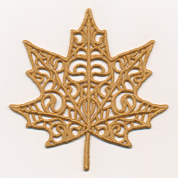 Shimmering Maple Leaf (Lace)