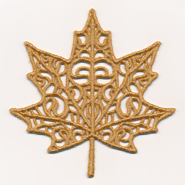 Shimmering Maple Leaf (Lace)