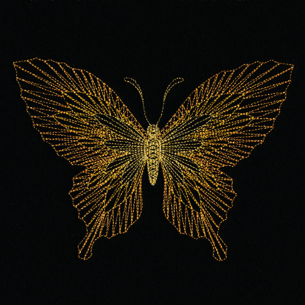 String Butterfly Art