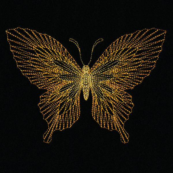 String Butterfly Art