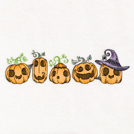 Jolly Jack O' Lantern Border