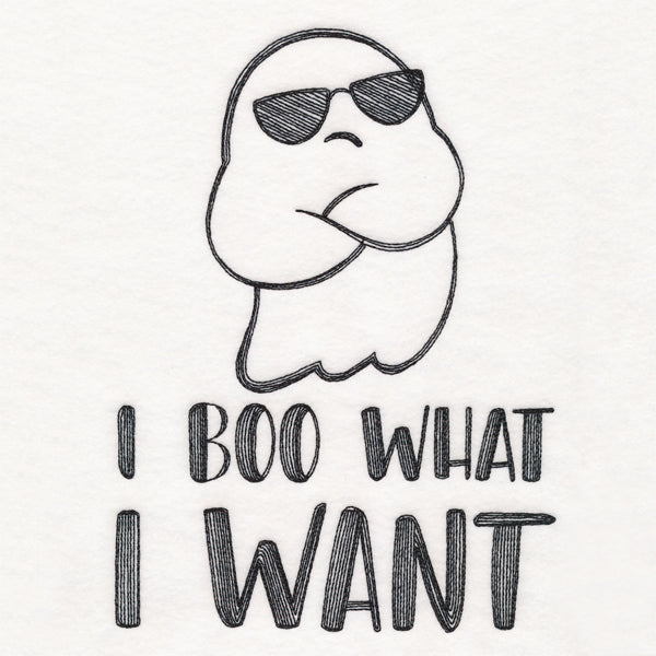 I Boo What I Want