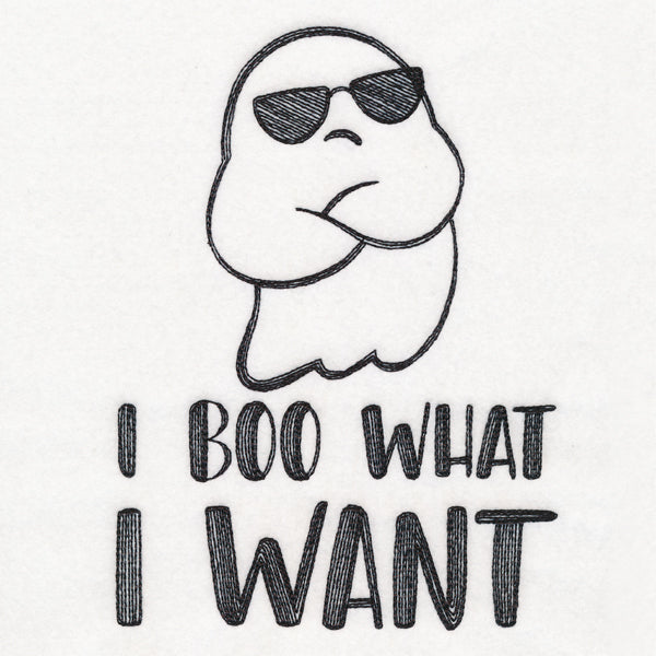 I Boo What I Want