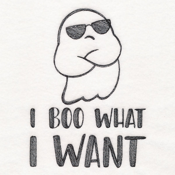 I Boo What I Want