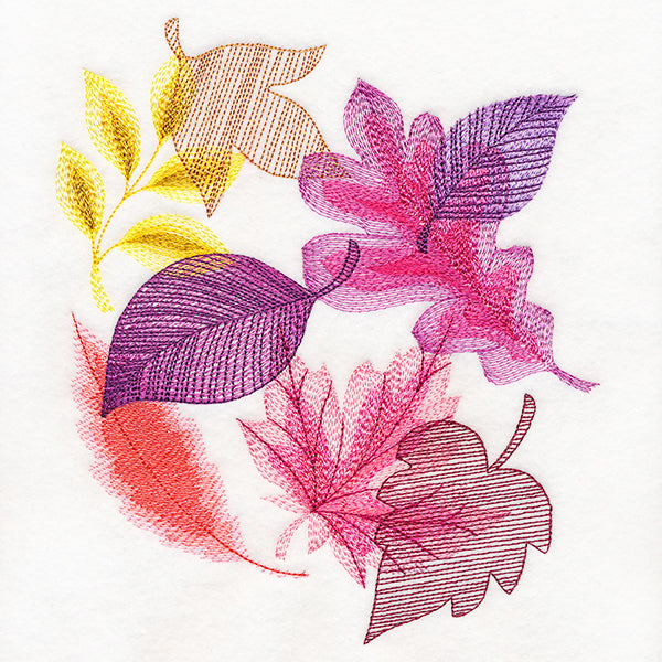 Autumn Leaves Collage