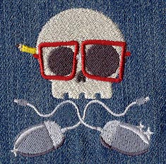 Skully Computer Geek