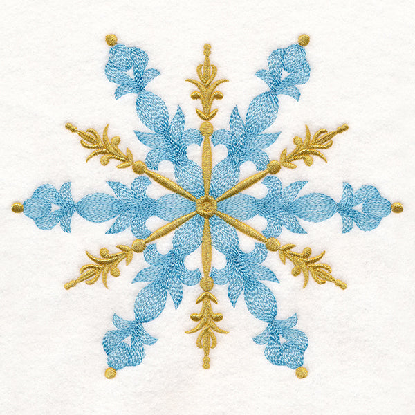 Frosted Snowflake