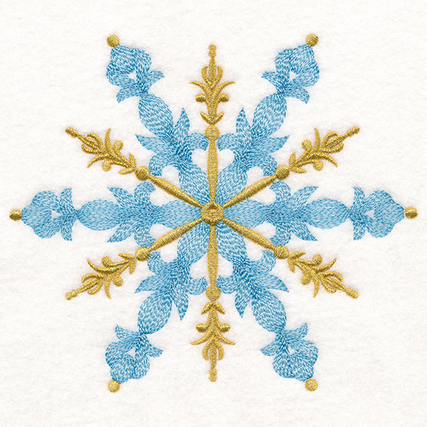 Frosted Snowflake